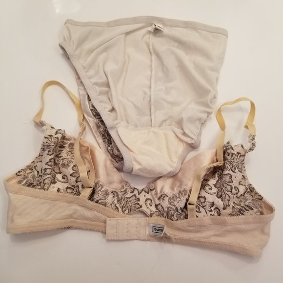 #913N Natori 2 pcs Set: 36A bra and S/M panties. - Picture 3 of 16